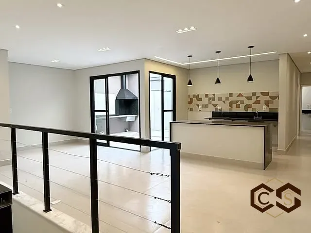 Sobrado com 200m² 3 quartos e 4 banheiros, à venda, no bairro Loteamento Park Gran Reserve em Indaiatuba