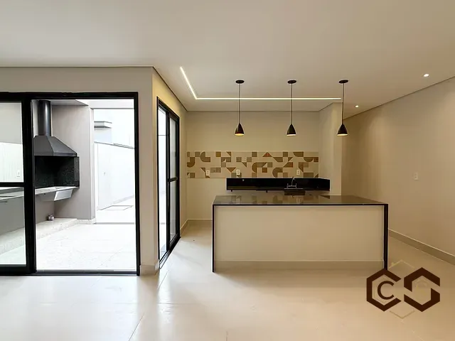 Sobrado com 200m² 3 quartos e 4 banheiros, à venda, no bairro Loteamento Park Gran Reserve em Indaiatuba