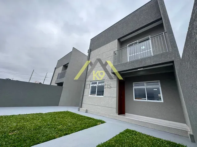 Sobrado com 162m² 3 quartos e 3 banheiros, à venda, no bairro Monza em Colombo