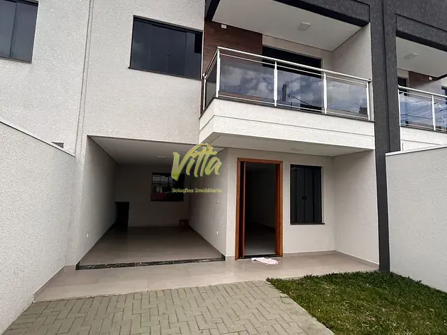 Sobrado 3 quartos e 3 banheiros, à venda, no bairro Fazenda Velha em Araucária