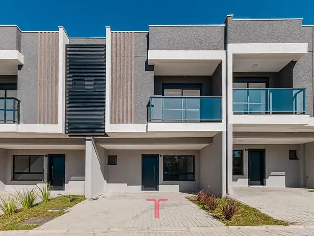 Sobrado com 87m² 3 quartos e 3 banheiros, à venda, no bairro Umbará em Curitiba