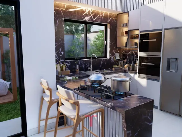 Sobrado com 87m² 3 quartos e 3 banheiros, à venda, no bairro Umbará em Curitiba
