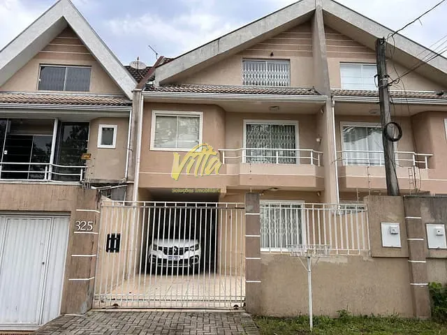 Sobrado 3 quartos e 3 banheiros, à venda, no bairro Novo Mundo em Curitiba