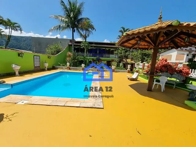 Sobrado com 1200m² 6 quartos e 5 banheiros, à venda, no bairro Martim de Sá em Caraguatatuba