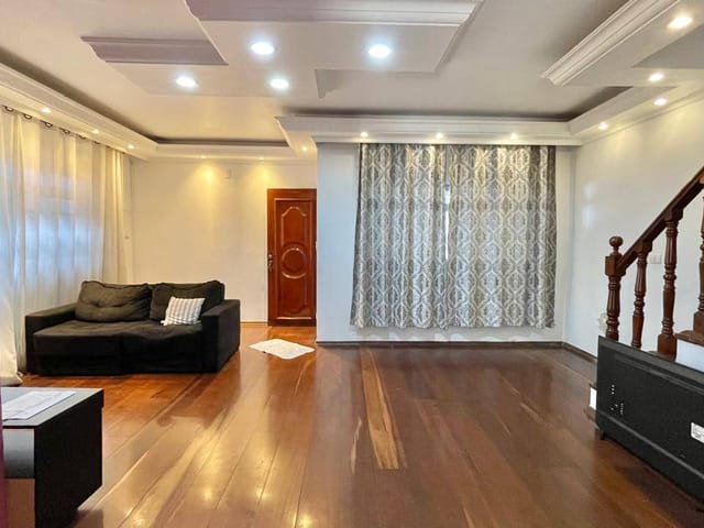 Sobrado com 260m² 3 quartos e 3 banheiros, à venda, no bairro Chácara Belenzinho em São Paulo
