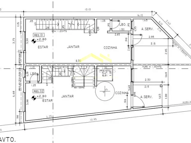 Sobrado com 85m² 2 quartos e 1 banheiro, à venda, no bairro Parque das Nações em Santo André