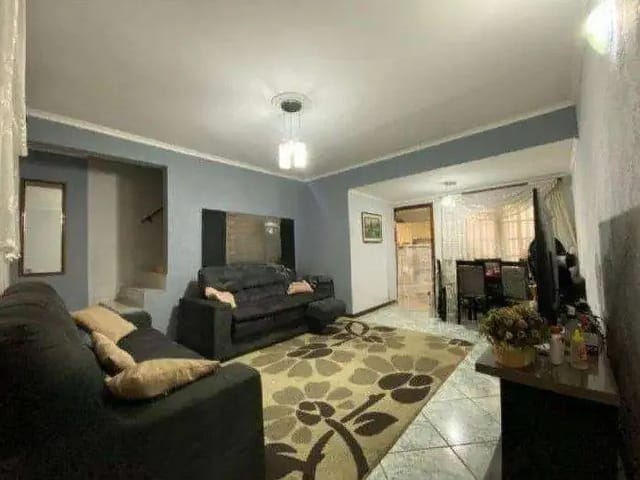 Sobrado com 136m² 2 quartos e 2 banheiros, à venda ou para alugar, no bairro Campestre em Santo André