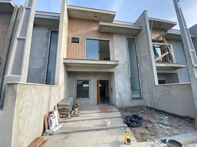 Foto do Sobrado - Sobrado Geminado 30 metros da Praia à venda, Bairro Salinas, Balneário Barra do Sul, SC | North Center