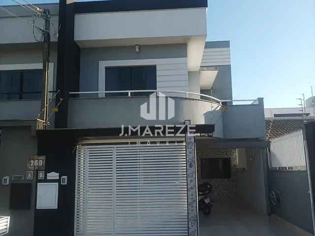 Sobrado com 110m² 3 quartos e 3 banheiros, para alugar, no bairro Vila Monte Castelo em Apucarana