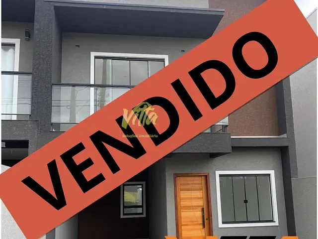 Sobrado 3 quartos e 2 banheiros, à venda, no bairro Fazenda Velha em Araucária