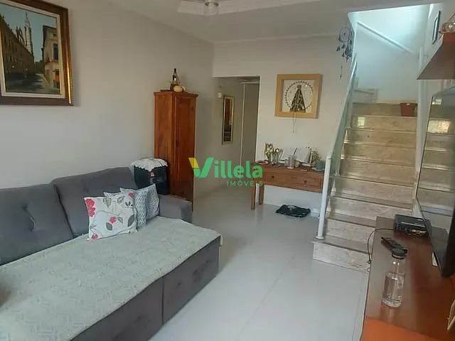 Sobrado com 125m² 2 quartos e 3 banheiros, à venda, no bairro Parque Residencial Scaffid II em Itaquaquecetuba