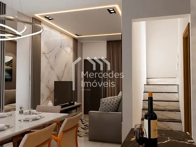 Sobrado com 165m² 3 quartos e 4 banheiros, à venda, no bairro Ressacada em Itajaí
