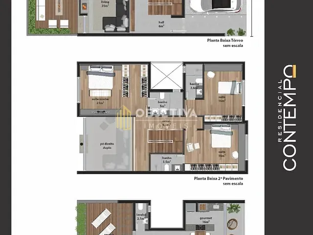 Sobrado com 309m² 3 quartos e 4 banheiros, à venda, no bairro Tristeza em Porto Alegre
