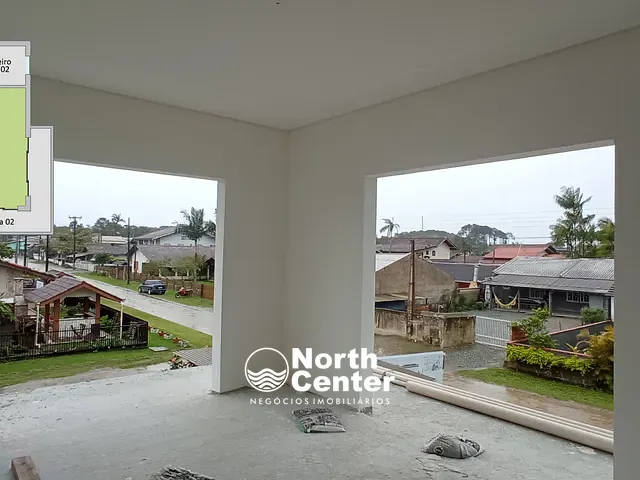Sobrado com 118m² 3 quartos e 4 banheiros, à venda, no bairro pinheiros em Balneário Barra do Sul