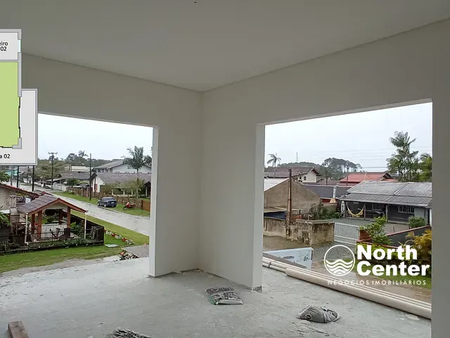 Sobrado com 118m² 3 quartos e 4 banheiros, à venda, no bairro pinheiros em Balneário Barra do Sul
