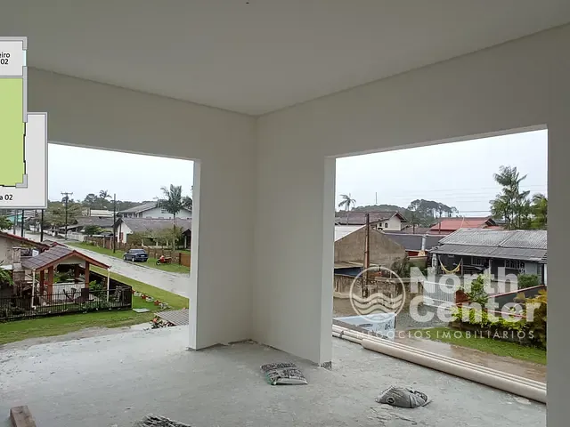 Sobrado com 118m² 3 quartos e 4 banheiros, à venda, no bairro pinheiros em Balneário Barra do Sul