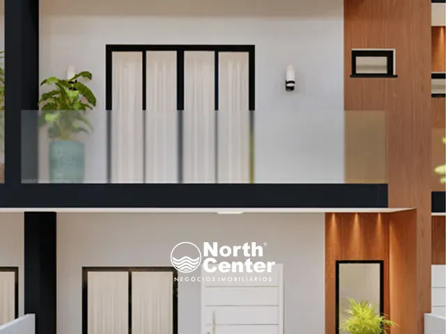 Sobrado com 74m² 2 quartos e 3 banheiros, à venda, no bairro pinheiros em Balneário Barra do Sul