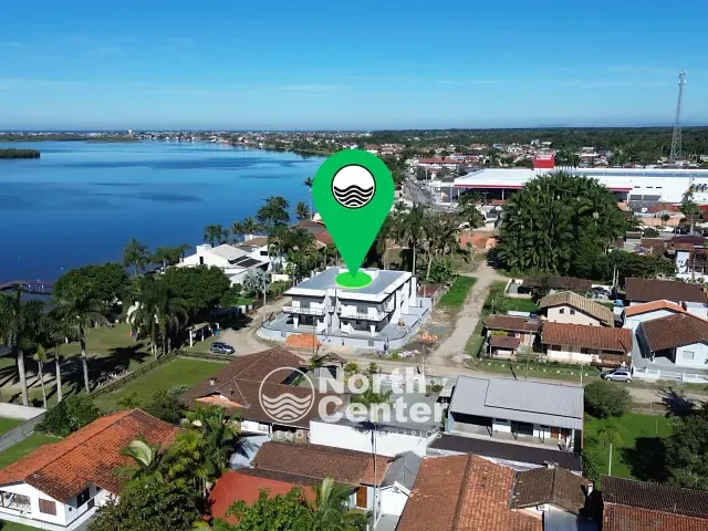 Sobrado com 74m² 2 quartos e 3 banheiros, à venda, no bairro pinheiros em Balneário Barra do Sul