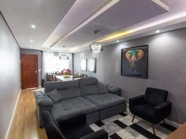 Sobrado com 148m² 3 quartos e 3 banheiros, à venda, no bairro Parque das Paineiras em São Paulo