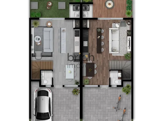 Casa com 128m² 3 quartos e 3 banheiros, à venda, no bairro Vila Rosa em Novo Hamburgo