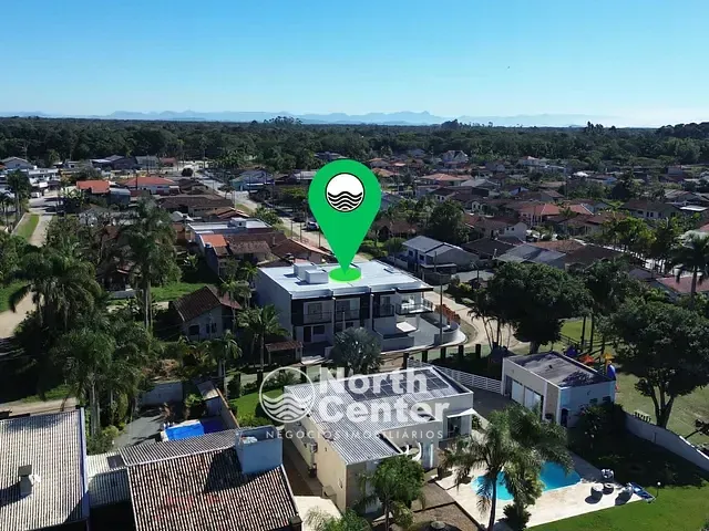 Sobrado com 73m² 2 quartos e 3 banheiros, à venda, no bairro pinheiros em Balneário Barra do Sul