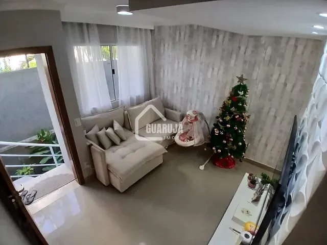 Sobrado com 108m² 2 quartos e 3 banheiros, à venda, no bairro Mar e Céu em Guarujá