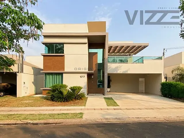 Sobrado com 407m², à venda, no bairro Residencial Damha II em Campo Grande