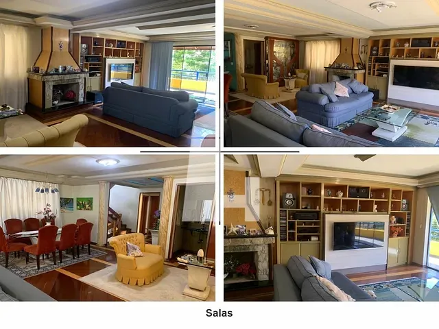 Sobrado com 300m² 4 quartos e 4 banheiros, à venda, no bairro Cidade Parquelandia em Mogi das Cruzes