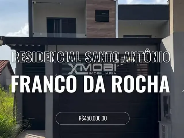 Sobrado 2 quartos e 3 banheiros, à venda, no bairro Chácara São Luiz em Franco da Rocha