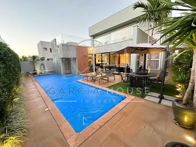 Casa com 550m² 5 quartos e 4 banheiros, à venda, no bairro Alphaville I em Bonfim Paulista (Ribeirão Preto)