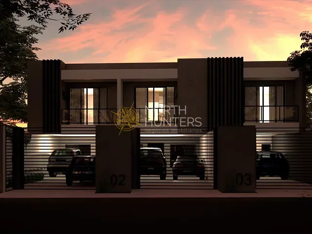 Sobrado 3 quartos e 4 banheiros, à venda, no bairro Saguaçu em Joinville