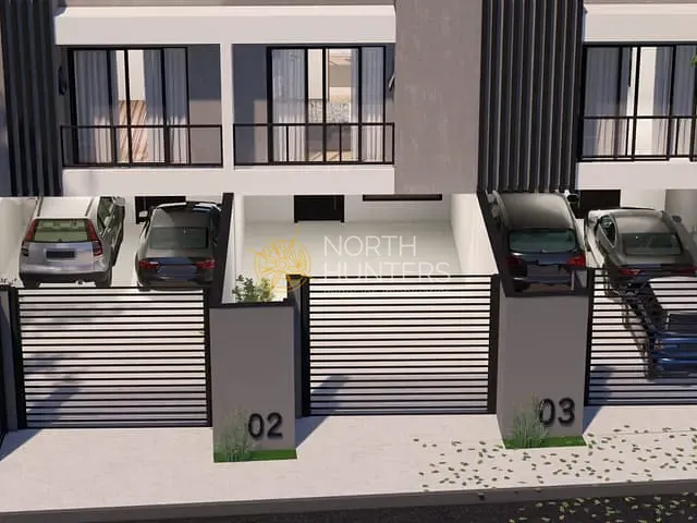 Sobrado 3 quartos e 4 banheiros, à venda, no bairro Saguaçu em Joinville