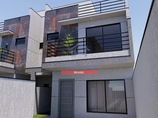 Sobrado 3 quartos e 2 banheiros, à venda, no bairro Xaxim em Curitiba