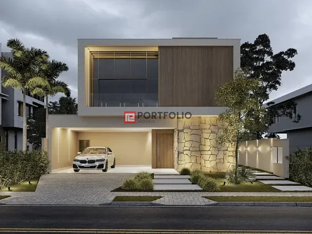 Sobrado com 297m² 4 quartos e 6 banheiros, à venda, no bairro  Jardins Porto em Senador Canedo