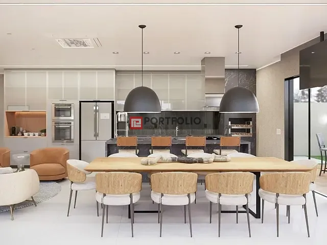 Sobrado com 297m² 4 quartos e 6 banheiros, à venda, no bairro  Jardins Porto em Senador Canedo