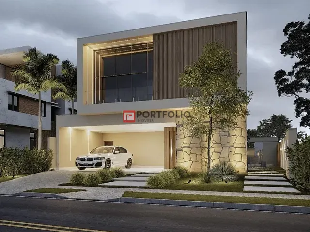 Sobrado com 297m² 4 quartos e 6 banheiros, à venda, no bairro  Jardins Porto em Senador Canedo