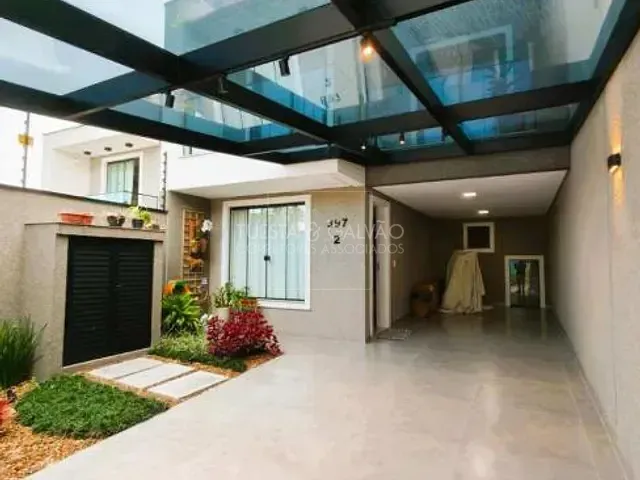 Sobrado com 147m² 3 quartos e 4 banheiros, à venda, no bairro Santa Cândida em Curitiba