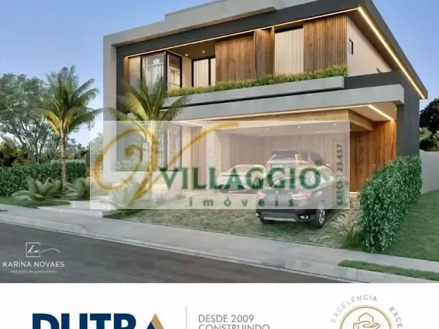 Sobrado com 540m² 4 quartos e 6 banheiros, à venda, no bairro Residencial Quinta do Golfe em São José do Rio Preto