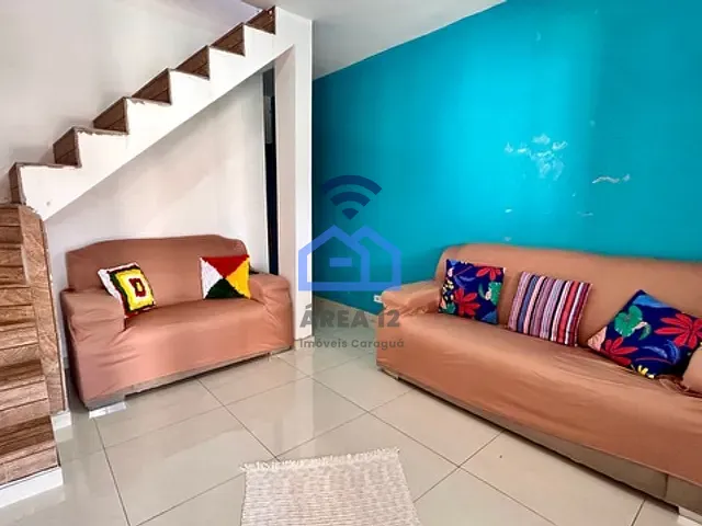 Sobrado com 150m² 2 quartos e 2 banheiros, à venda, no bairro Perequê Mirim em Caraguatatuba