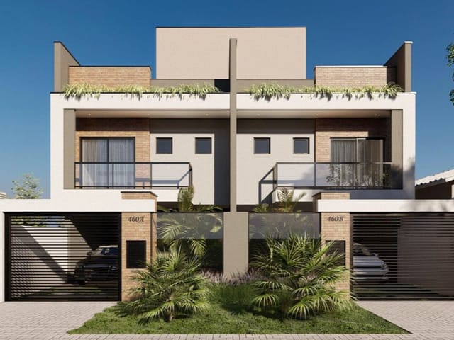 Sobrado com 216m² 3 quartos e 3 banheiros, à venda, no bairro Cruzeiro em São José dos Pinhais