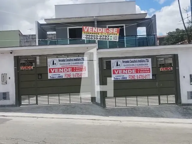 Sobrado com 130m² 3 quartos e 2 banheiros, à venda, no bairro Jardim Maria Clara em Guarulhos