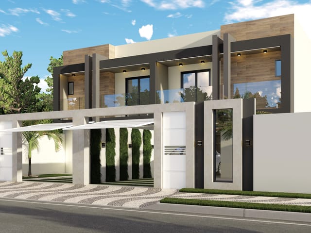 Sobrado com 160m² 3 quartos e 4 banheiros, à venda, no bairro Centro em São José dos Pinhais