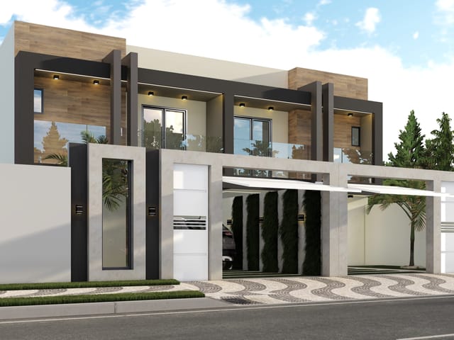 Sobrado com 160m² 3 quartos e 4 banheiros, à venda, no bairro Centro em São José dos Pinhais