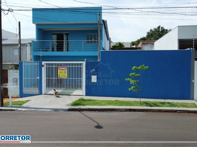 Sobrado com 320m² 5 quartos e 3 banheiros, à venda, no bairro Jardim São Paulo em Maringá