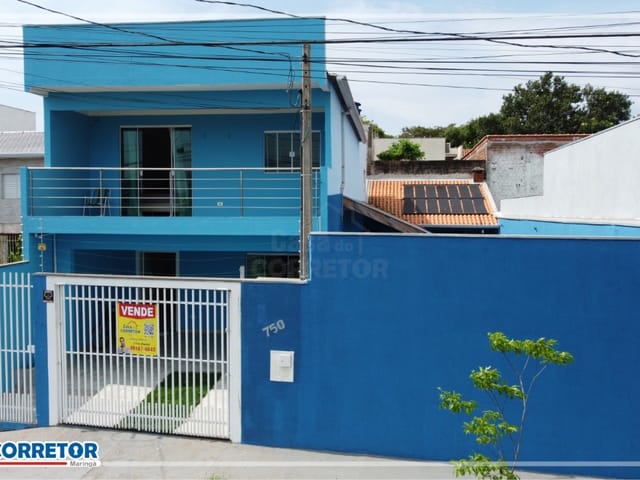 Sobrado com 320m² 5 quartos e 3 banheiros, à venda, no bairro Jardim São Paulo em Maringá