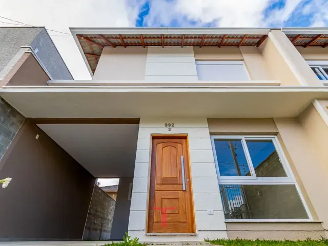 Sobrado com 152m² 3 quartos e 3 banheiros, à venda, no bairro Xaxim em Curitiba