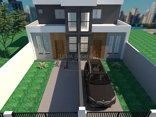 Sobrado com 100m² 3 quartos e 3 banheiros, à venda, no bairro Sítio Cercado em Curitiba