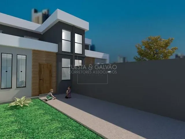 Sobrado com 100m² 3 quartos e 3 banheiros, à venda, no bairro Sítio Cercado em Curitiba