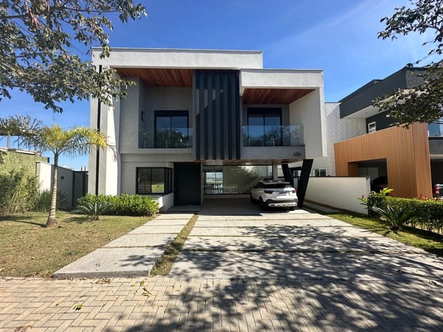 Foto do Sobrado - Sobrado com 4 dormitórios, 470 m² - venda por R$ 6.000.000,00 ou aluguel por R$ 25.930,00/mês - Condomínio Residencial Alphaville II - São José dos Campos/SP | RUSSI IMÓVEIS