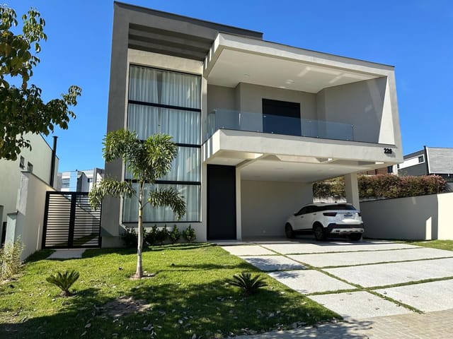 Foto do Sobrado - Sobrado com 4 dormitórios, 430 m² - venda por R$ 5.000.000,00 ou aluguel por R$ 25.650,00/mês - Condomínio Residencial Alphaville - São José dos Campos/SP | RUSSI IMÓVEIS